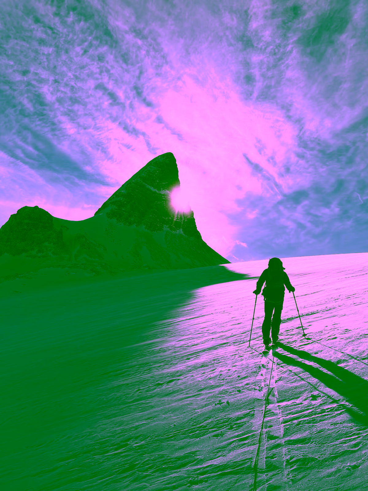 St. Nicolas Peak, WAPTA Icefield. Photo by ACMG.